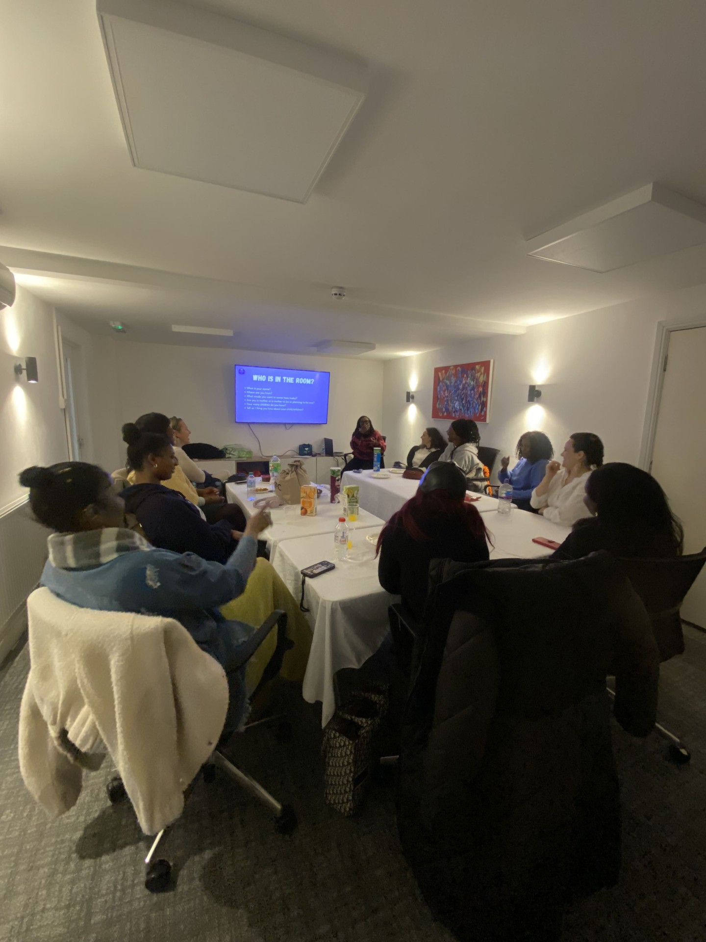 Mothers workshop session